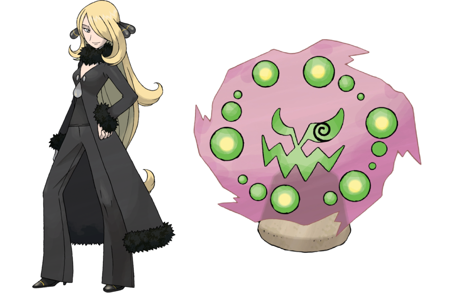 Cynthia And Spiritomb