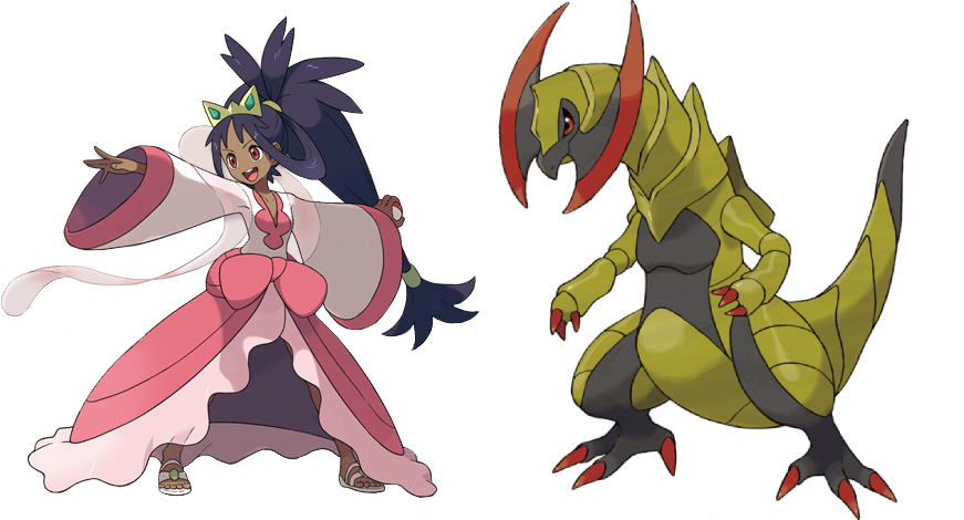 Iris And Haxorus