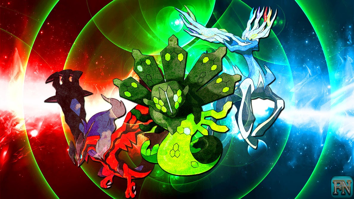 Pokemon Wallpaper Xerneas Yveltal And Zygarde By Fruitynite D6pyvqc