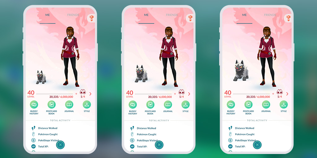 Pokémon GO – Novos Tamanhos XXS e XXL
