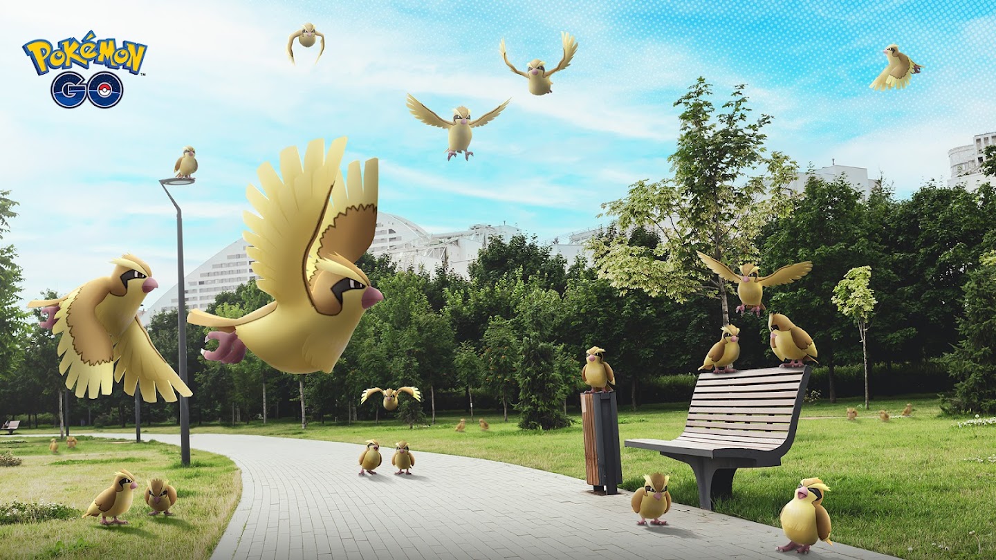 Pokémon GO – Evento de 1 de Abril – Pidgey Pandemonium