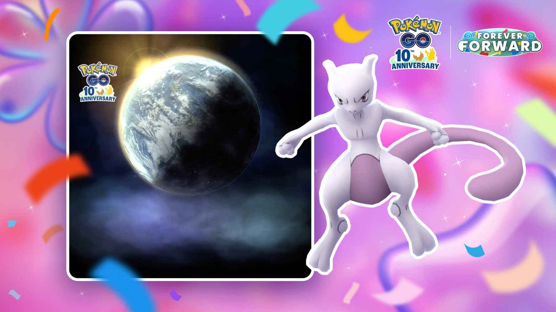 Pokémon GO – Mewtwo de 10º Aniversário