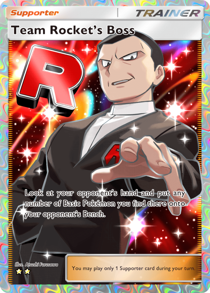Team Rocket's Boss (Team Rocket's Ambition)