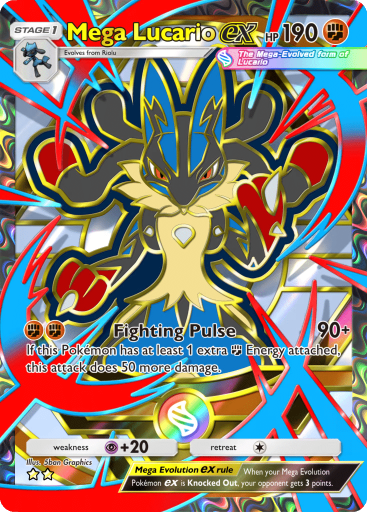Mega Lucario (Deluxe Pack Mega)