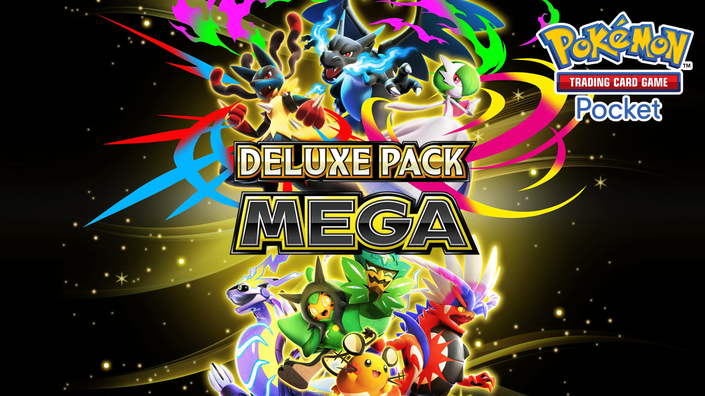 Pokémon TCG Pocket: Novo booster pack temático: Deluxe Pack Mega