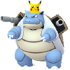 Blastoise (viseira de Pikachu)
