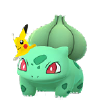Bulbasaur (viseira de Pikachu)