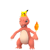 Charmeleon (viseira de Pikachu)