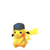 Pikachu (chapéu Team Mystic) (fêmea)