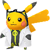 Pikachu (assistente Prof. Willow) (fêmea)
