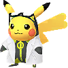 Pikachu (assistente Prof. Willow) (fêmea)