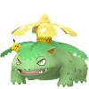 Venusaur (viseira de Pikachu) (fêmea)