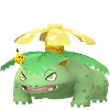 Venusaur (viseira de Pikachu) (macho)